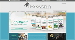 Desktop Screenshot of maxx-world.de